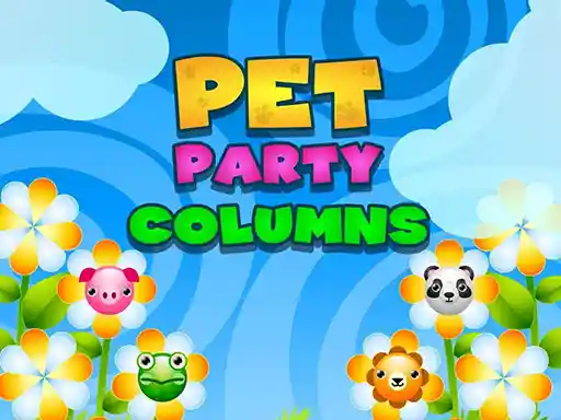 Game: Columnas de Fiesta de Mascotas