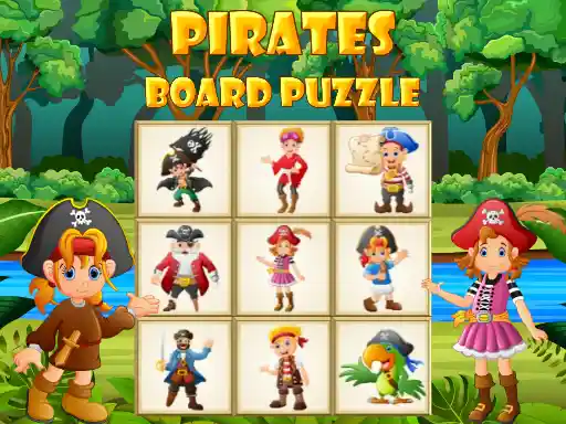 Game: Piratas a bordo de rompecabezas