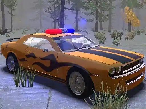 Game: Manía de estacionamiento de supercoches de policía.