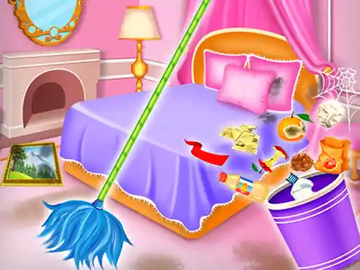 Game: Limpieza de la casa de la princesa