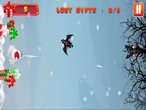 Game: Protege los regalos de los murciélagos gigantes.