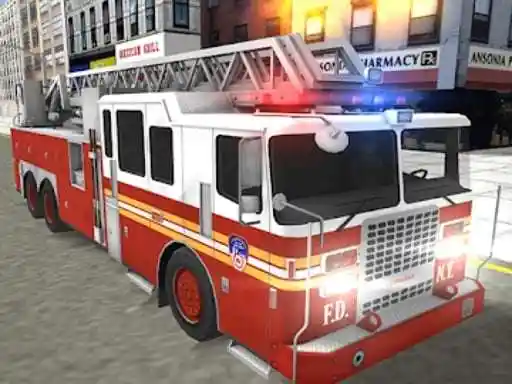 Game: Simulador de Conducción de Camión de Bomberos Real