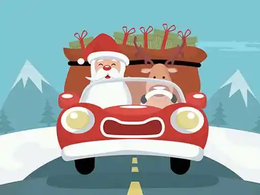 Game: Santa entregando regalos rompecabezas