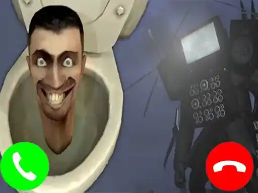 Game: Skibidi Llamada de Video al Baño