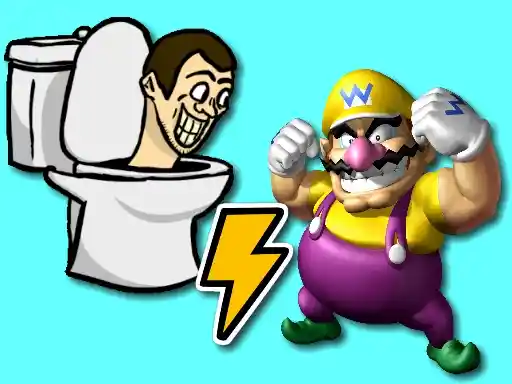 Game: Skibidi Toilet contra Wario