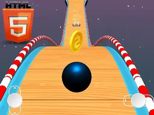 Game: Acrobacias en el cielo con bola rodante 3D