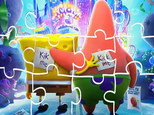 Game: Bob Esponja: El juego de rompecabezas de la película Bob Esponja: Al Rescate