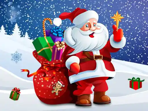 Game: Encuentra las diferencias Navidad Santa