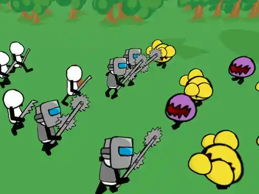 Simulador de batalla de pistolas de Stickman