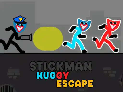 Stickman Abrazo de Escape