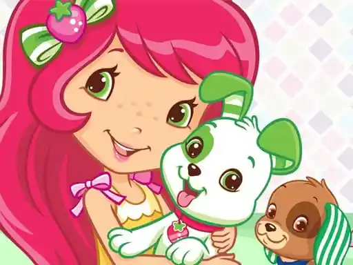 Game: Cuidado de cachorros de Fresa Alegre