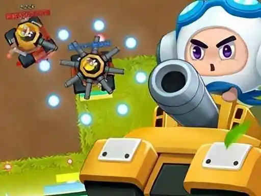 Zona de guerra de tanques
