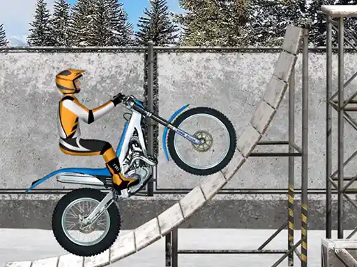 Game: Pruebas de hielo en moto