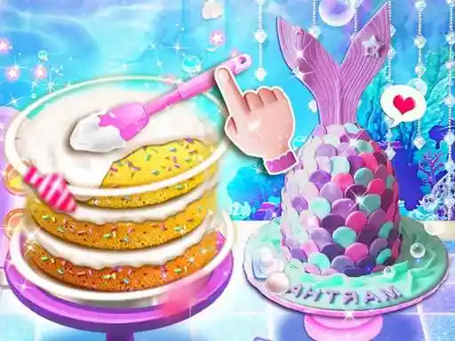 Game: Pastel de unicornio chef sirena