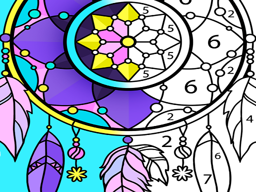 Play: Adult Coloring Book Game Of Stress Relieving Img