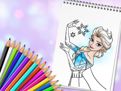 Play: Amazing Princess Coloring Book Img