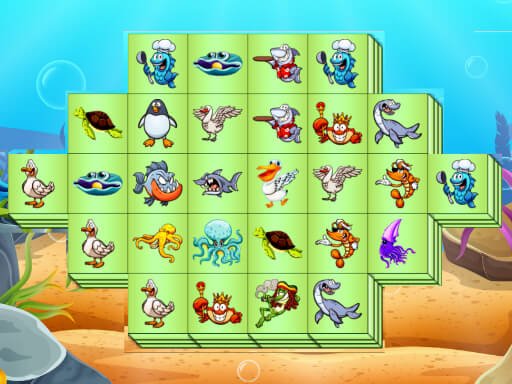 Play: Aquatic Triple Mahjong Img