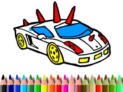Play: BTS GTA Cars Coloring Img