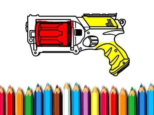 Play: BTS Nerf Coloring Book Img