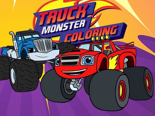 Play: Blaze Monster Truck Coloring Book Img