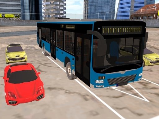 Play: Bus Parking Cityscape Depot Img