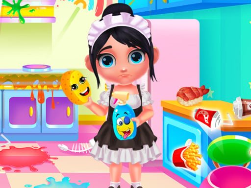 Play: Candy House Cleaning Img