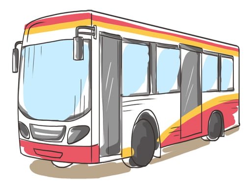 Play: Cartoon Bus Slide Img