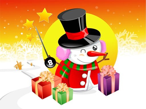 Play: Christmas Vector Characters Puzzle Img