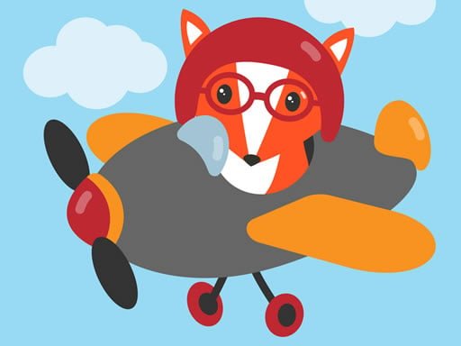 Play: Cute Planes Coloring Img