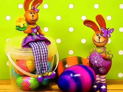 Play: Easter Bunnies Puzzle Img