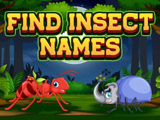 Play: Find Insect Names Img