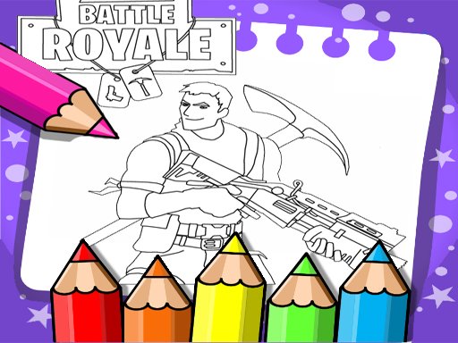 Play: Fortnite Coloring Book Game Img
