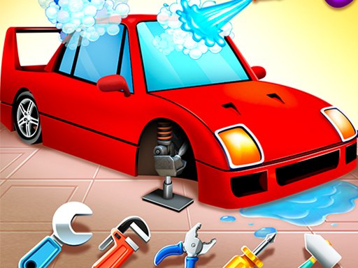 Play: Girls Car Wash Salon Auto Workshop Img