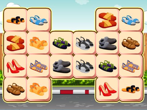 Play: Girls Sandals Mahjong Img