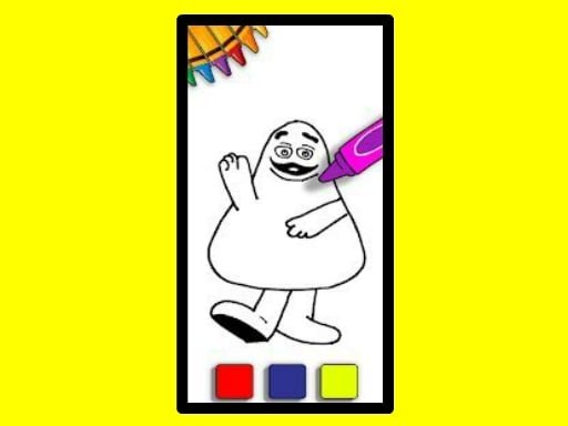 Play: Grimace Coloring Book Img