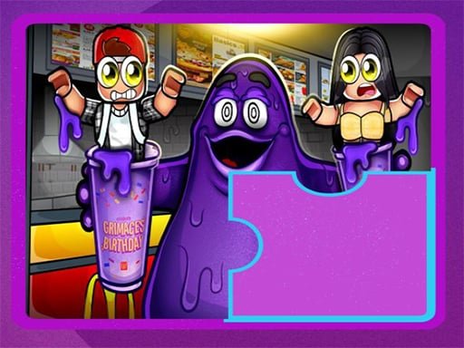 Play: Grimace Shake Puzzle Img