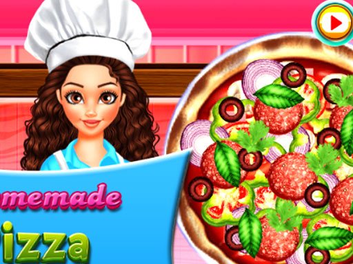 Play: HOMEMADE PIZZA COOKING Img
