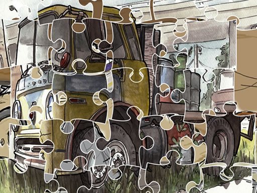 Play: Junk Trucks Jigsaw Img