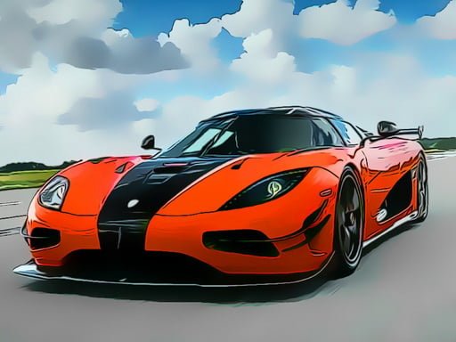 Play: Luxury Swedish Cars Jigsaw Img