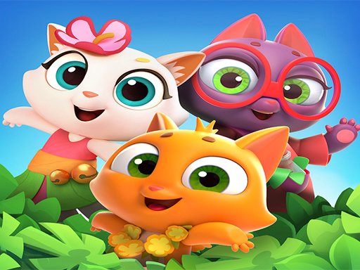 Play: Match 3 Space Tropicats Games on a Tropical Island Img