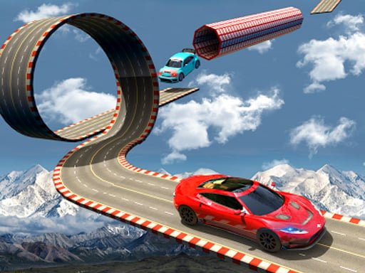 Play: Mega Car Death Ramps 3d Img