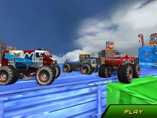 Play: Monster Truck Stunts Sky Driving Img
