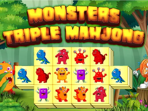 Play: Monsters Triple Mahjong Img