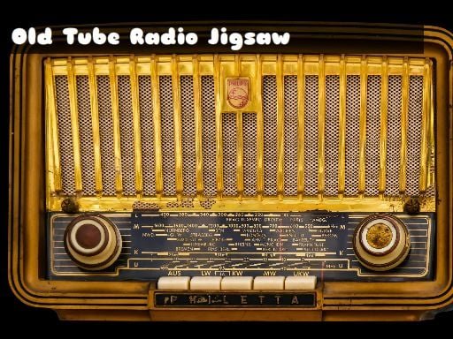 Play: Old Tube Radio Jigsaw Img