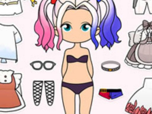 Play: Paint Doll Dress Up Makeup Game Img