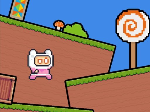 Play: Pink Rush Speedrun Platformer Img
