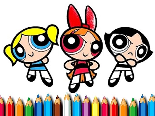 Play: Powerpuff Girls Coloring Img