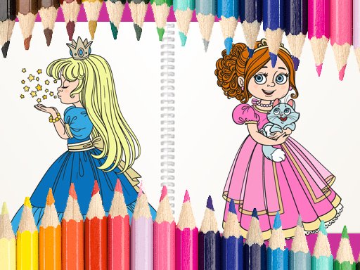 Play: Princess Coloring Book Img