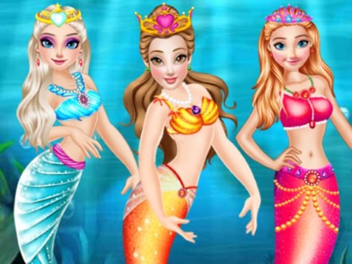 Play: Princess Mermaid Style Dress Up Img