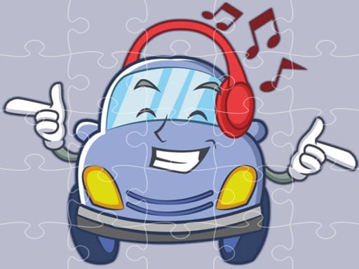 Play: Smiling Cars Jigsaw Img